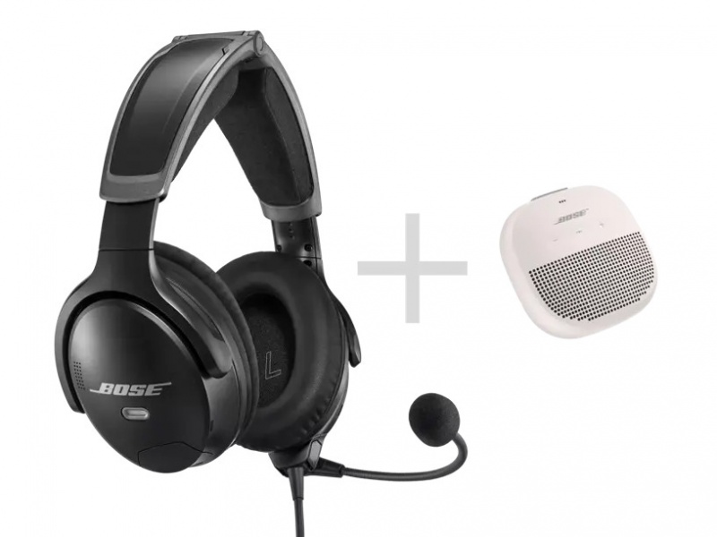 Black Bose A30 Aviation Headset | IB2819306