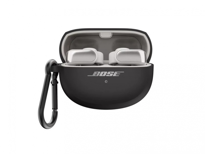 Black Bose Ultra Open Earbuds Silicone Case Cover | CS3641859