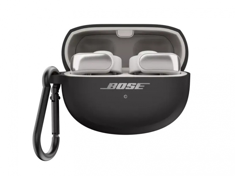 Black Bose Ultra Open Earbuds Wireless Charging Case Cover | IS5109837